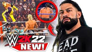 WWE 2K22: New Match Gameplay, Roman Reigns’ Missing Tattoo, All Arenas & More!