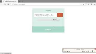 Image to PDF converter website using Python Flask(with Code)
