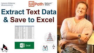 UiPath Extract PDF Text & Save to Excel Example