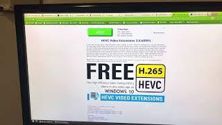 Windows 10/11 HEVC/H.265 codec free download. Working 6/14/2023