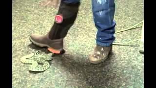 Bushnell ProHunter Footwear Snake Bite Testing