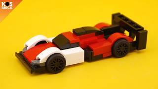 Lego Mini Porsche 963 Le Mans (Tutorial)