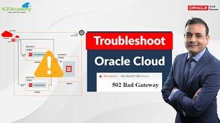 How To Trouble Shoot EBS (R12) Load Balancer on Oracle Cloud | EBS Cloud | K21Academy