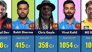 Richest Cricketers In The World 2024