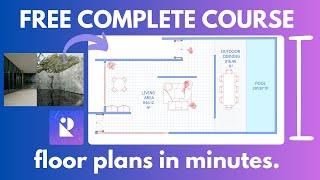 Is this the BEST tool for creating FLOOR PLANS? | [FREE] Rayon Complete Course