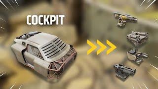 Cockpit Gameplay • One of the BEST Cabins! • Crossout Mobile