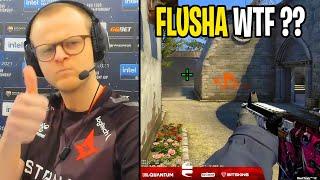 THAT'S WHY XYP9X THE CLUTCH GENIUS!! FLUSHA EXPLAIN HOW DID YOU SEE HIM!! Twitch Recap CSGO