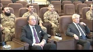 Prime Minister Shehbaz Sharif attended Concluding Session of Army War Game at Rawalpindi.