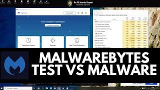 Malwarebytes 4.1 Test vs Malware