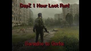 DAYZ 1 HOUR LOOT RUN! -  Berezino to Gorka