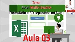 Trabalhar no Excel de Forma Multi-Usuária | Arquivo Multi-usuário no Excel P3