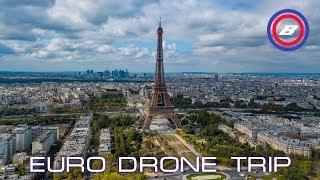 euro DRONE trip | Paris - Lissbone - Porto -  Amsterdam - Riga