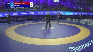 Quarter Final • FS 70Kg • Omurbek TAALAIBEK UULU (KGZ) vs. Rostyslav PRUS (UKR)
