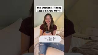 The Emotional Text Message Scene in Every Movie #parody #skits #teendrama