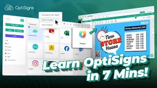 OptiSigns Digital Signage Platform Tutorial