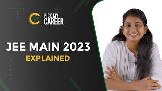 JEE Main - Entrance Exam Explained | Tamil | PickMyCareer