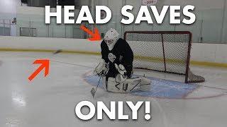 MAKING SAVES USING ONLY MY HEAD!!! Testing Out My Victory Helmets V6 Mask