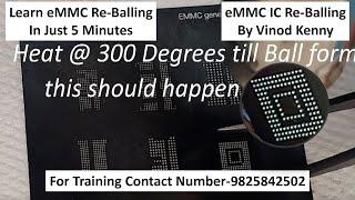 #led tv repair# Learn eMMC IC Re Balling in 5 Minutes by Vinod Kenny