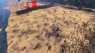 10.000 MODERN SOLDIERS VS 10.000 WW2 GERMAN SOLDIERS | Ultimate Epic Battle Simulator