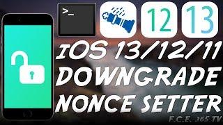 NEW iOS 13.1.3 / 13 / iOS 12 / 11 / 10 Nonce Setter FOR iOS DOWNGRADE RELEASED (CheckM8)