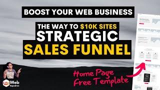 Turn your Website into a Strategic Sales Funnel: Web Design Strategy to increase sales & conversions