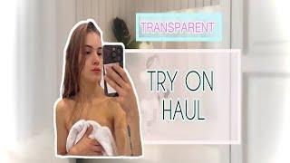 See-Through Try On Haul | Transparent Clothes with Maidi