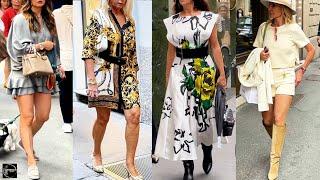 Street Fashion Italy June 2024 | Milan Latest Fashion Trends, Window Shops and Stylish Lifestyle