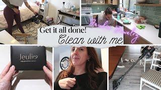 Get it all done! | CLEAN WITH ME | *Jeulia Jewelry Collab*