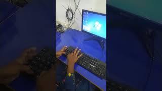 on screen keybord under the windows #short #shorts #computer