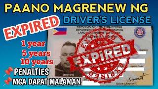 Paano Mag Renew ng Expired na Driver's License 2024 | Expired Driver's License Renewal 2024