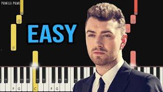 Sam Smith - Writings On The Wall | EASY Piano Tutorial by Pianella Piano