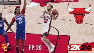 Andrej Lorbeck Makes Starting Lineup Debut | NBA 2K24 Chicago Bulls Franchise | Ep. 29