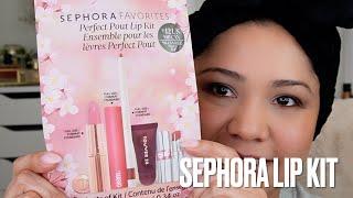 SEPHORA FAVORITES Perfect Pout Lip Kit | Vale La Pena?