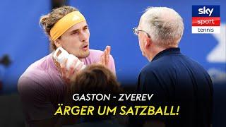 Ärger um Satzball! Zverev bei Schiedsrichterin! | Hamburg Open 2024 | Sky Sport Tennis