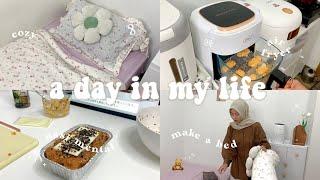 A Day In My Life Anak Kost : Unboxing, Masak Nasi Mentai Ft. Mecoo Transparant AirFryer || Devi Vlog