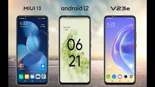 MIUI 13, Android 12, vivo V23e Theme For VIVO | Pack of 3 Themes 2022