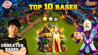 Top 10 *UNBEATEN* Town Hall 16 Base With Link | Th16 Anti Root Rider * CWL , Trophy * Base .