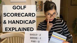 Golf Scorecard and Golf Handicap Explained for Beginner Golfers