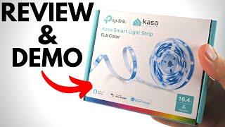 Kasa Smart Light Strip Review & Setup - KL400 Full Color LED Strip