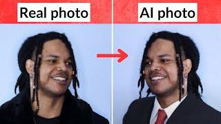 How to Create a Professional Linkedin Profile Photo with AI (FREE)