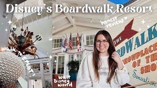 Disney’s Boardwalk Resort REVIEW!  our honest thoughts, deluxe studio villa room, pros & cons!