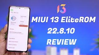 MIUI 13 EliteROM 22.8.10 Review Ft. Mi 11x, MIUI 14 Widgets, Smooth Ui