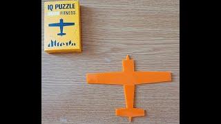 IQ Puzzle "PLANE" "AVION" "САМОЛЕТ" "FLUGZEUG" "AEREO"