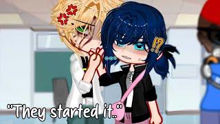 "They started it.." | 《 Miraculous Ladybug 》 | TW: blood | ◇