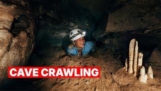 EXPLORING A CAVE 300 FEET UNDERGROUND