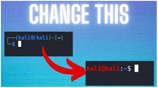 EASILY change your Kali Linux prompt!
