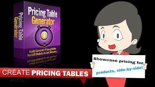 Pricing Table Generator | Create Beautiful Pricing Tables generator