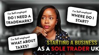 Self Employment UK Starting A Business As a Sole  Trader In UK