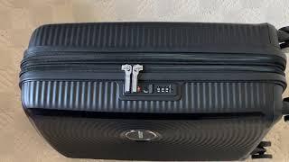 American Tourister luggage's lock code setting- How to reset American Tourister luggage's lock code