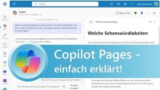  Copilot Pages: Seiten für KI-Antworten in Microsoft 365 Education [Anleitung]